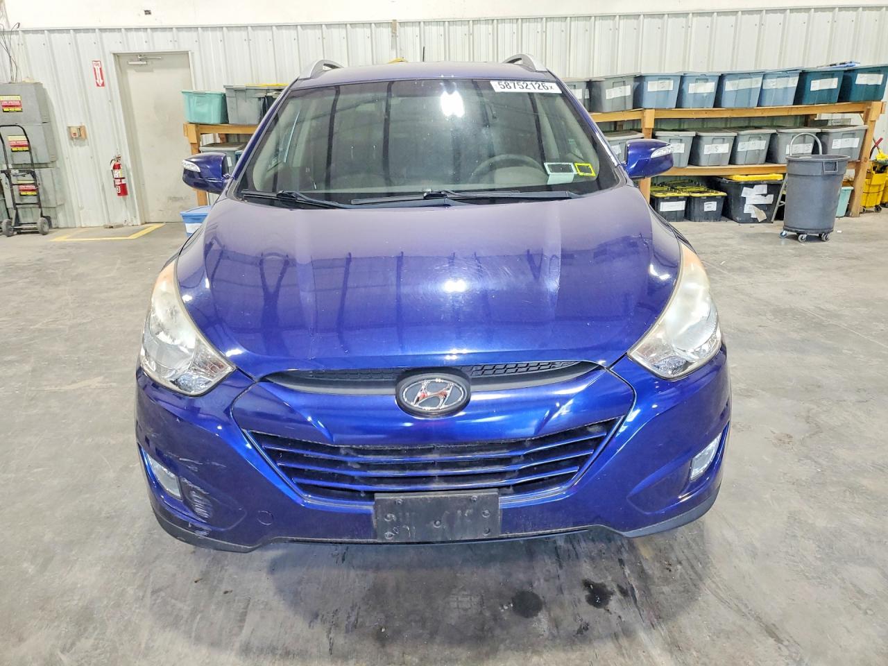 2013 Hyundai Tucson Gls Blue vin: KM8JU3AC7DU694120
