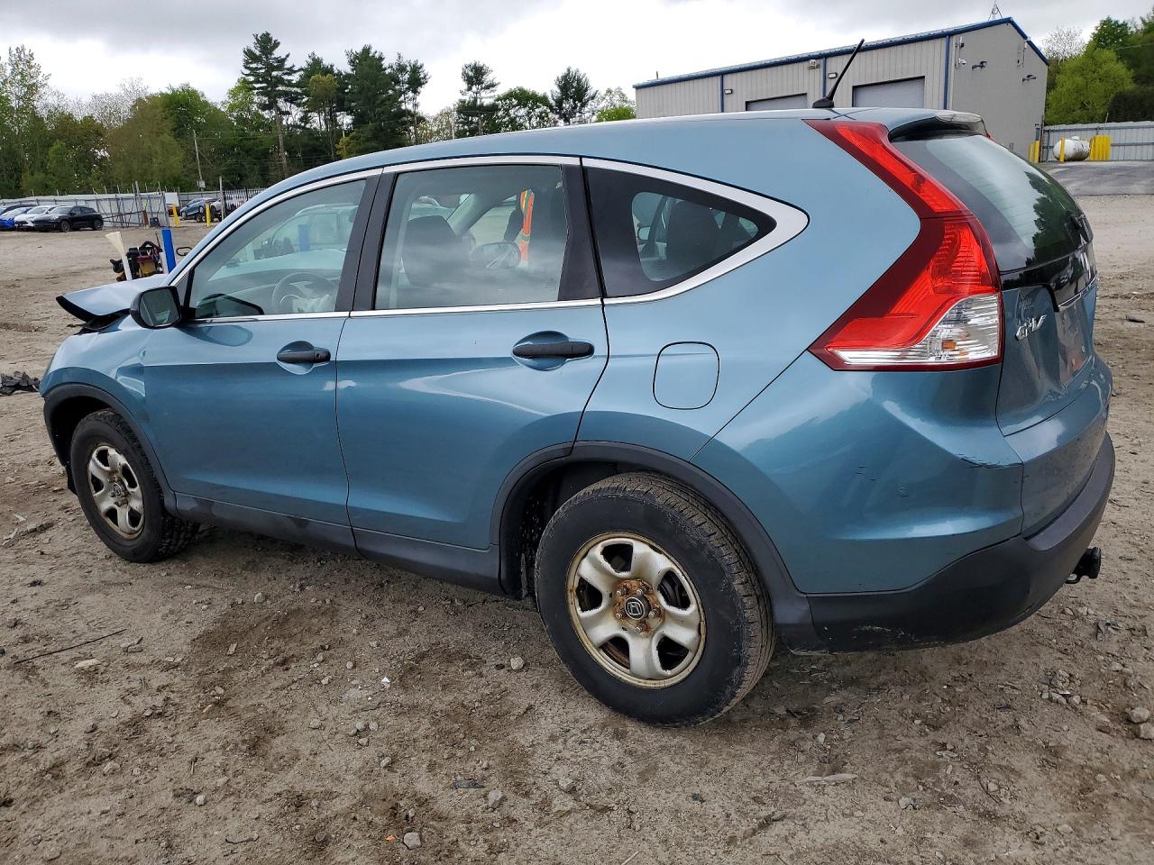 2014 Honda Cr-v Lx Синий vin: 2HKRM4H37EH605595