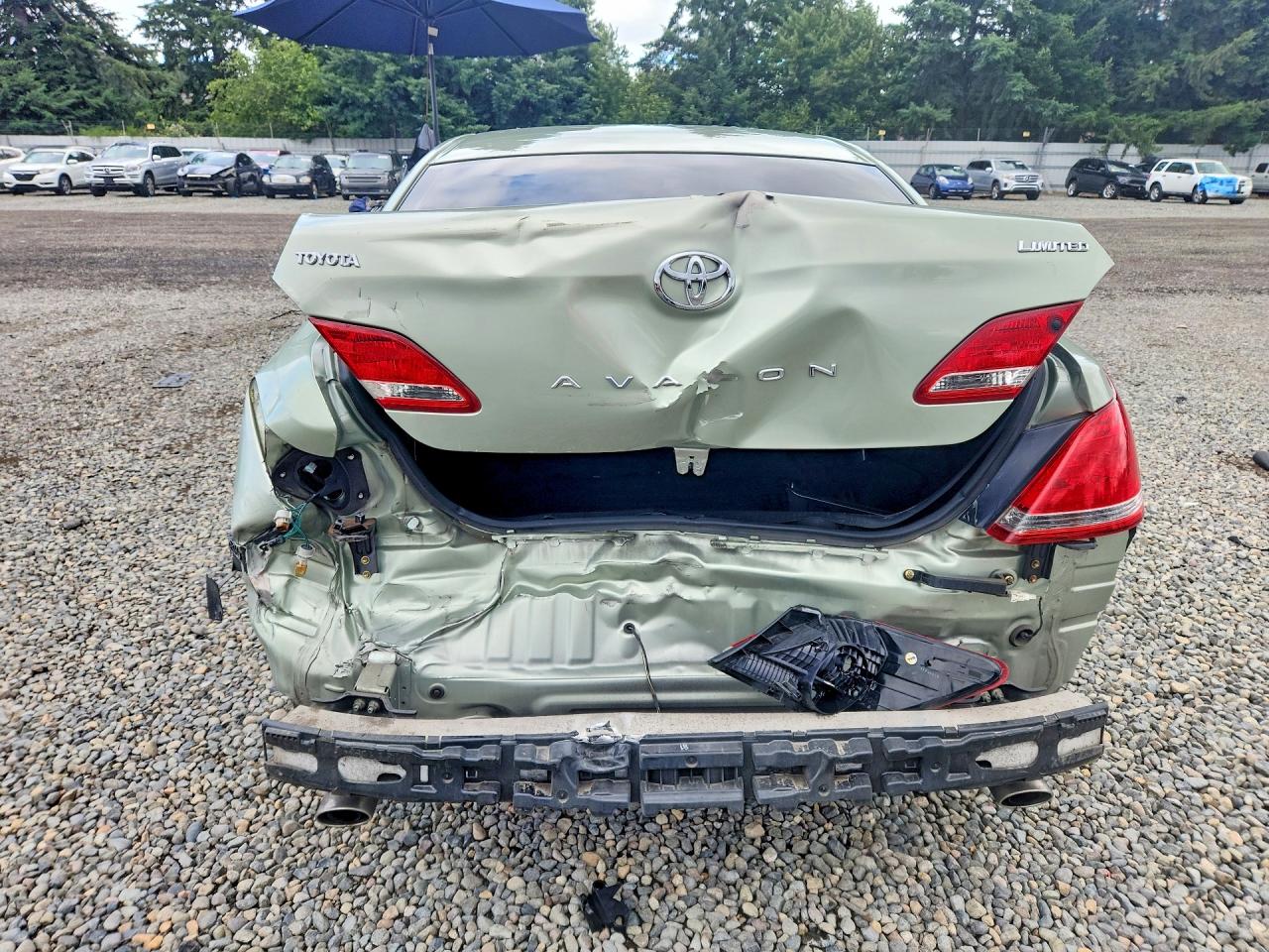 2005 Toyota Avalon Limited Green vin: 4T1BK36BX5U006252