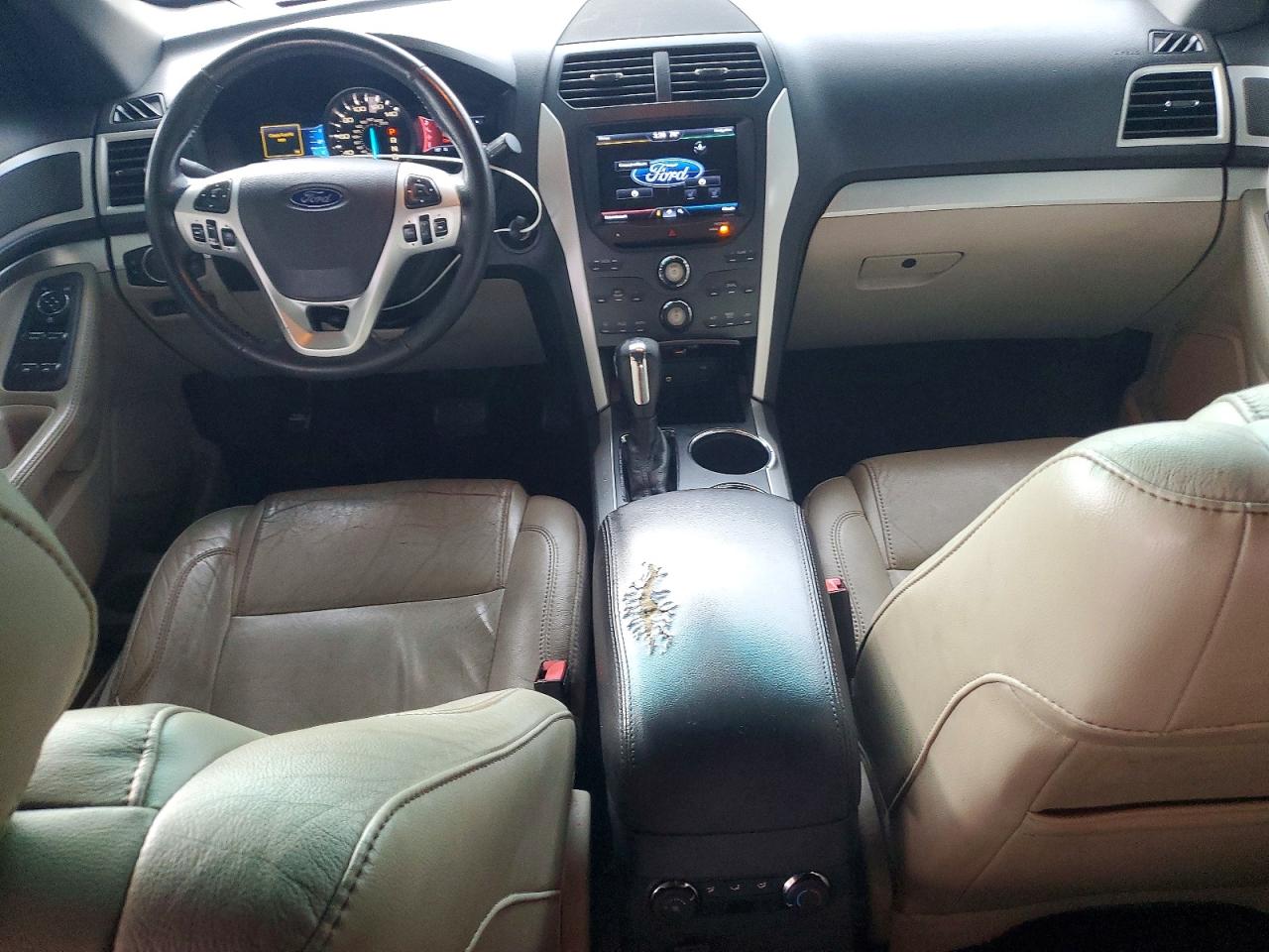 2013 Ford Explorer Xlt Green vin: 1FM5K8D83DGB96149
