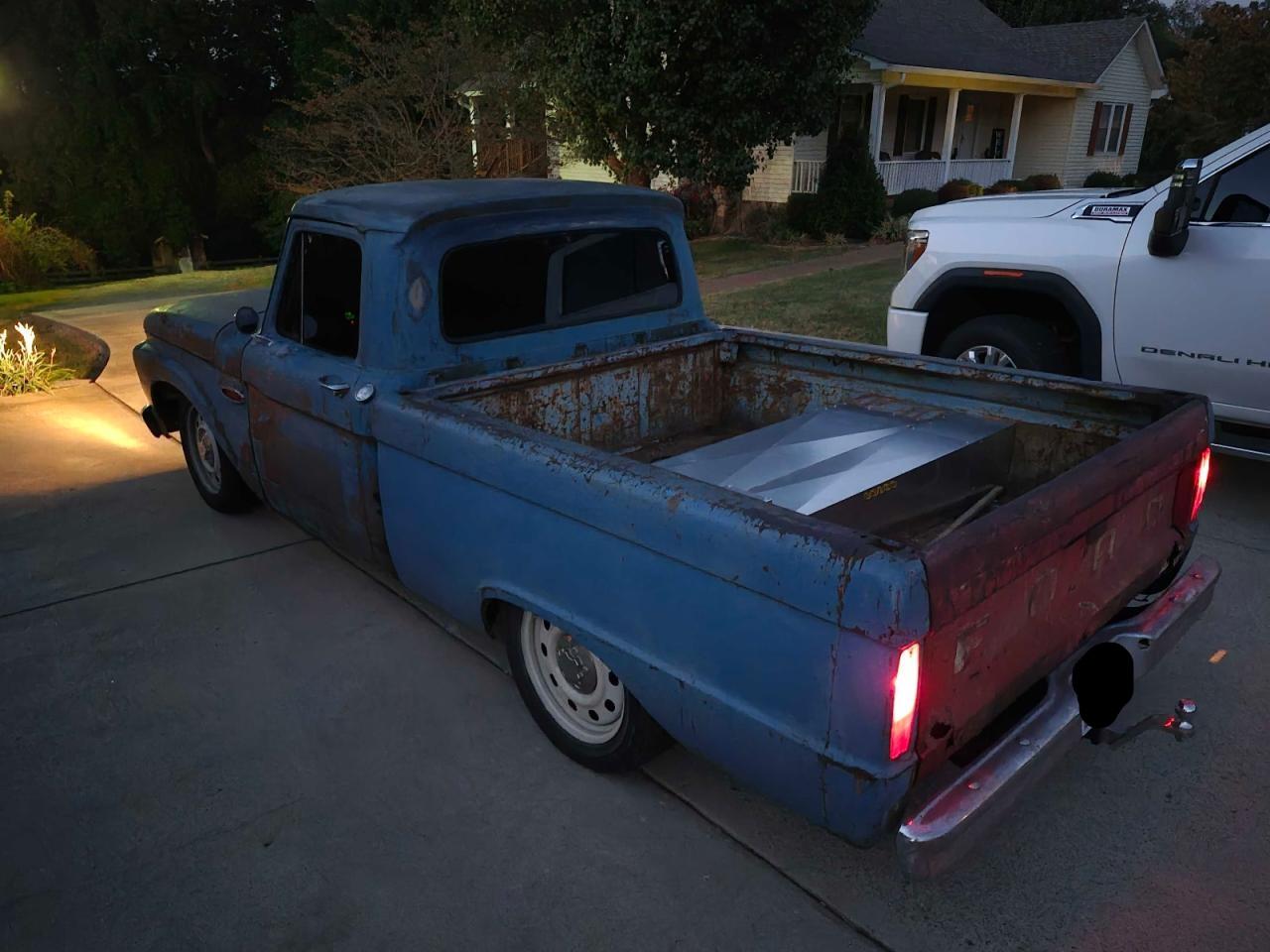 1965 Ford F100 Синий vin: F10DK709012