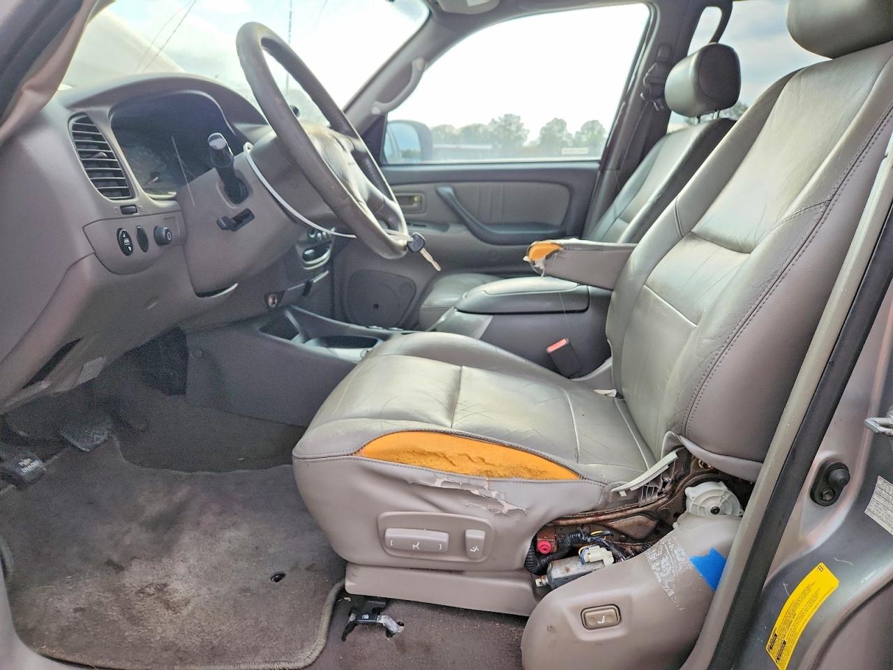 2002 Toyota Sequoia Limited Gray vin: 5TDZT38A02S137078