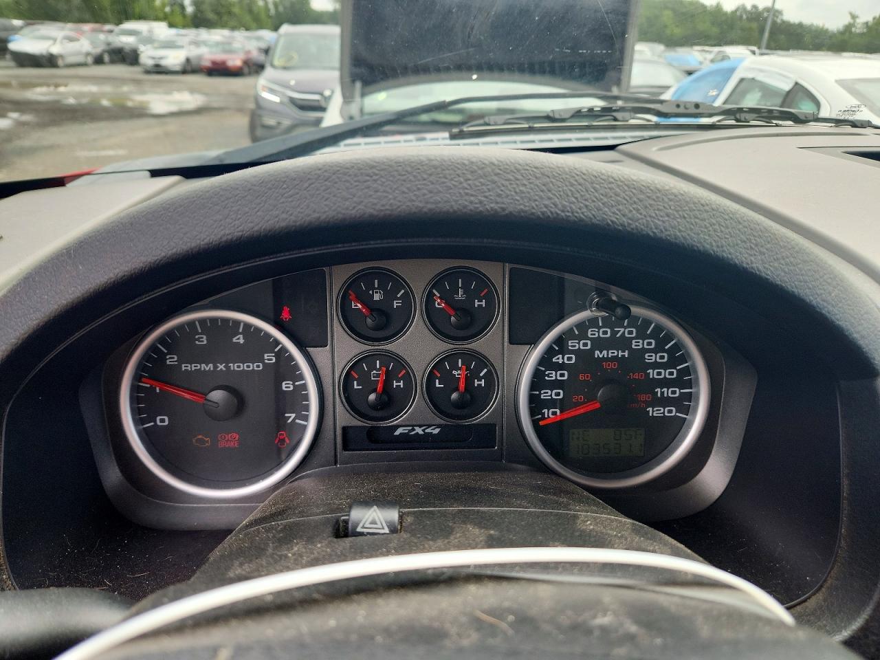 2004 Ford F150 Красный vin: 1FTPX04574KD73479