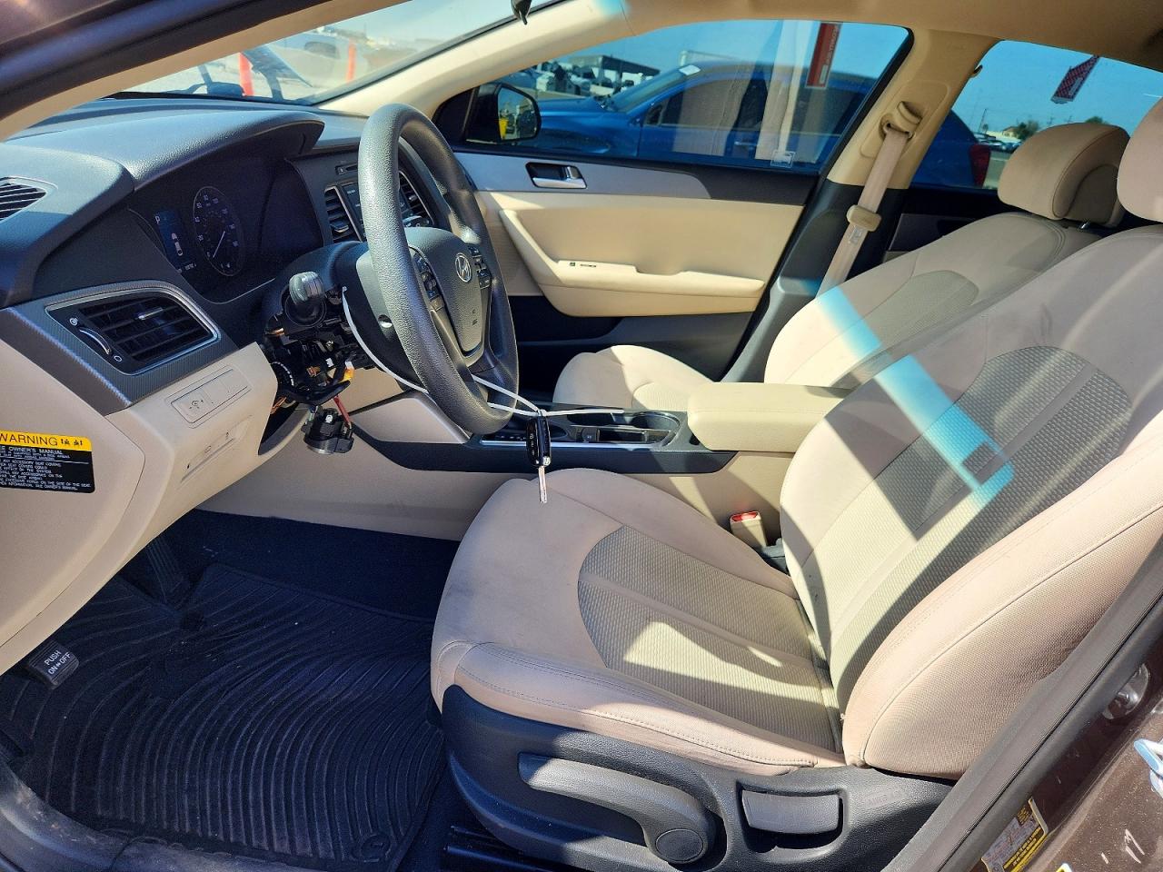 2015 Hyundai Sonata Se Brown vin: 5NPE24AF7FH164786