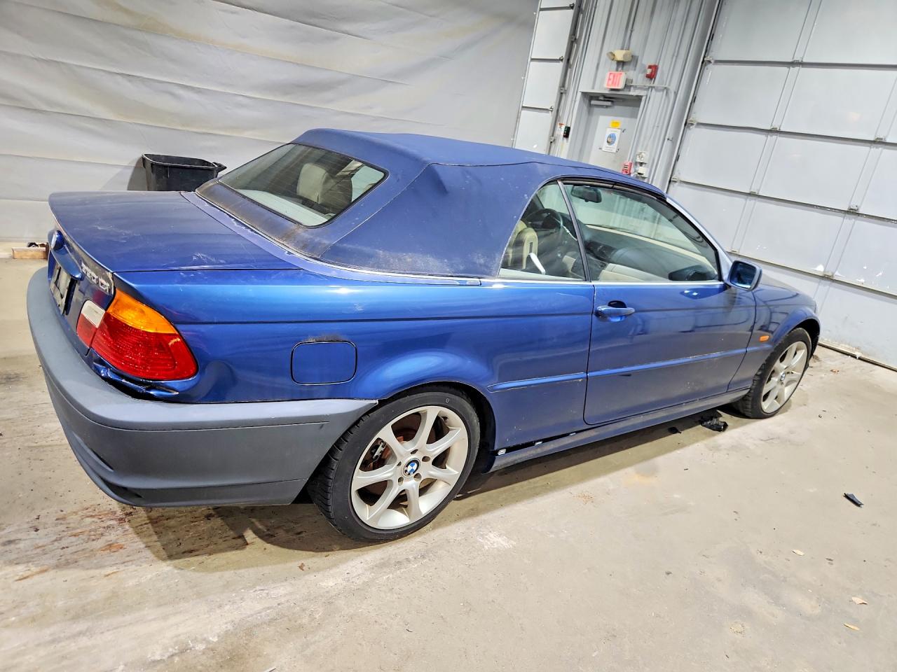 2001 Bmw 330 Ci Charcoal vin: WBABS53481EV87922