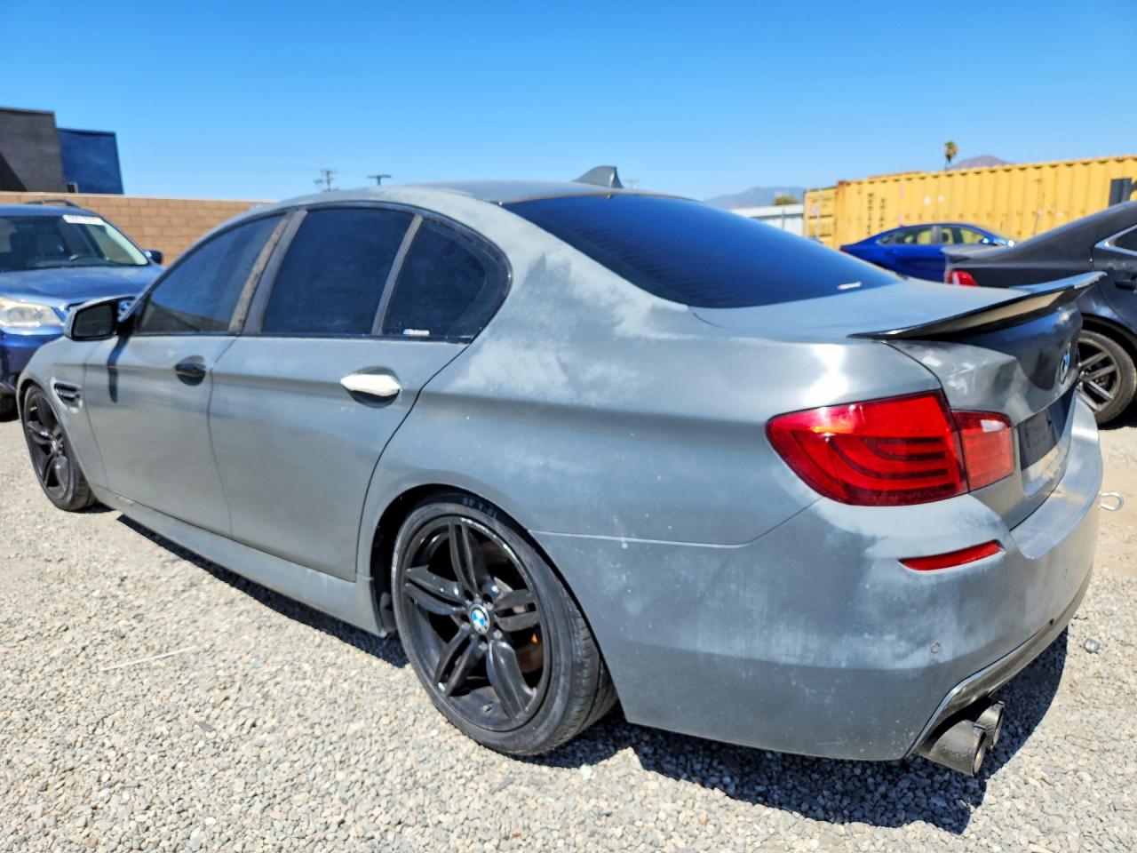 2011 Bmw 550 I Серый vin: WBAFR9C5XBC758325