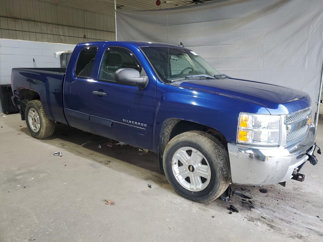 2013 Chevrolet Silverado K1500 Lt Синий vin: 1GCRKSE75DZ163621