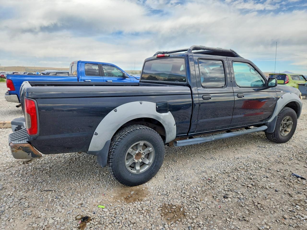 2002 Nissan Frontier Xe-v6 Black vin: 1N6ED29X42C366855