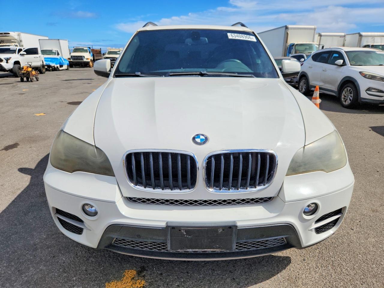 2011 Bmw X5 Xdrive35i White vin: 5UXZV4C51BL402407