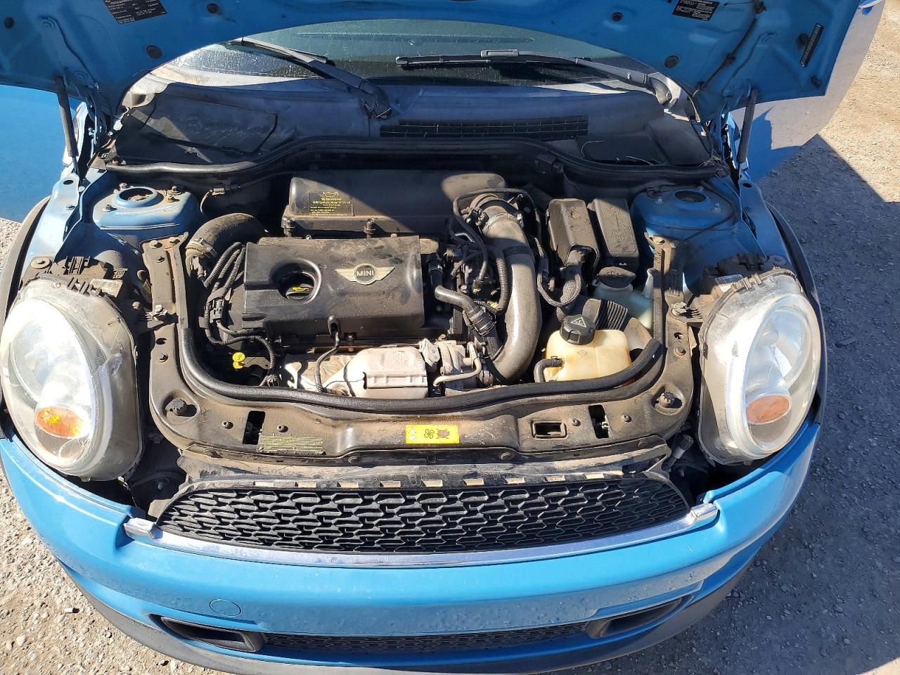 2013 Mini Cooper S Синий vin: WMWSV3C53DT477302
