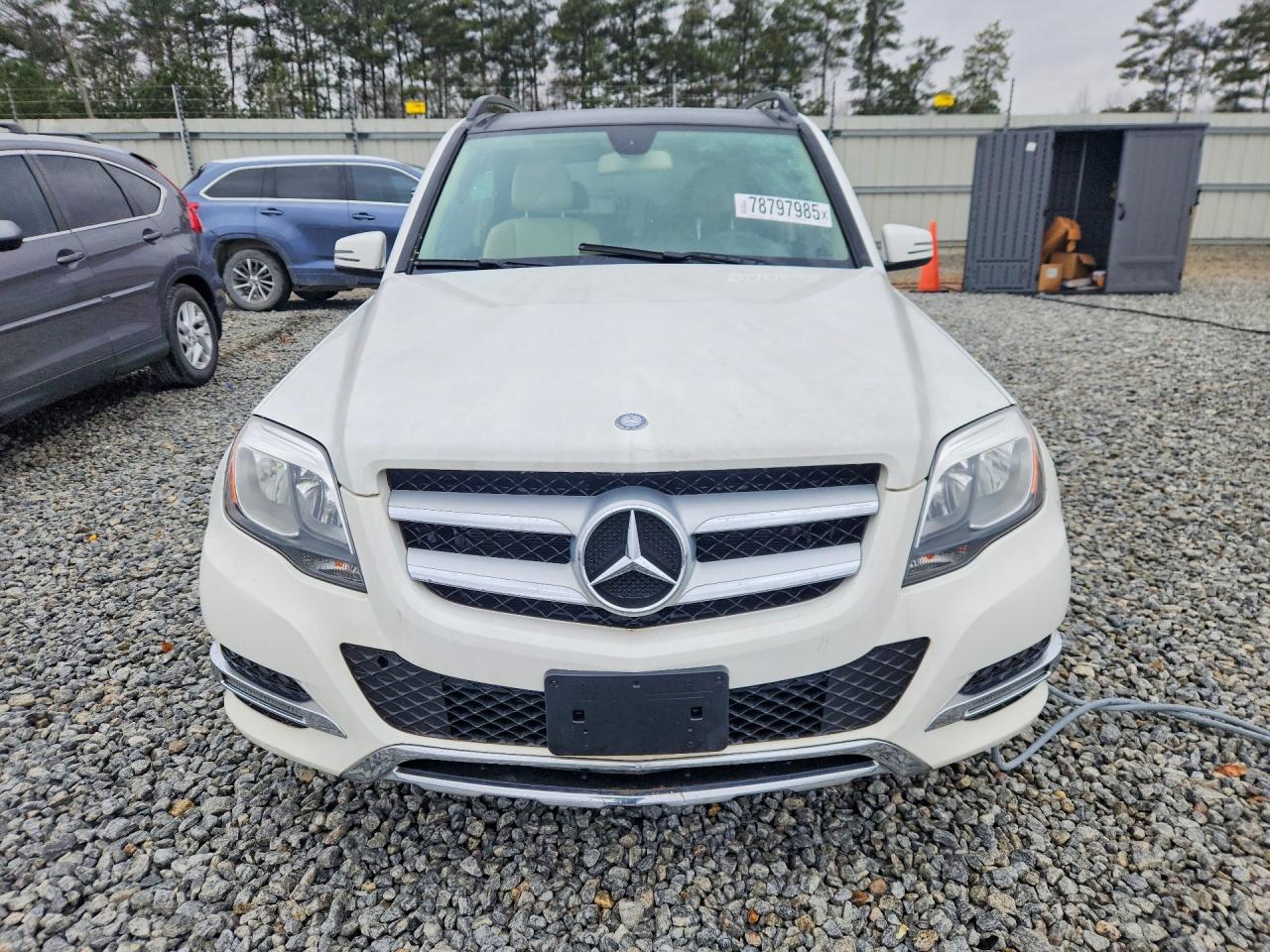 2015 Mercedes-benz Glk 350 4matic White vin: WDCGG8JB0FG352773