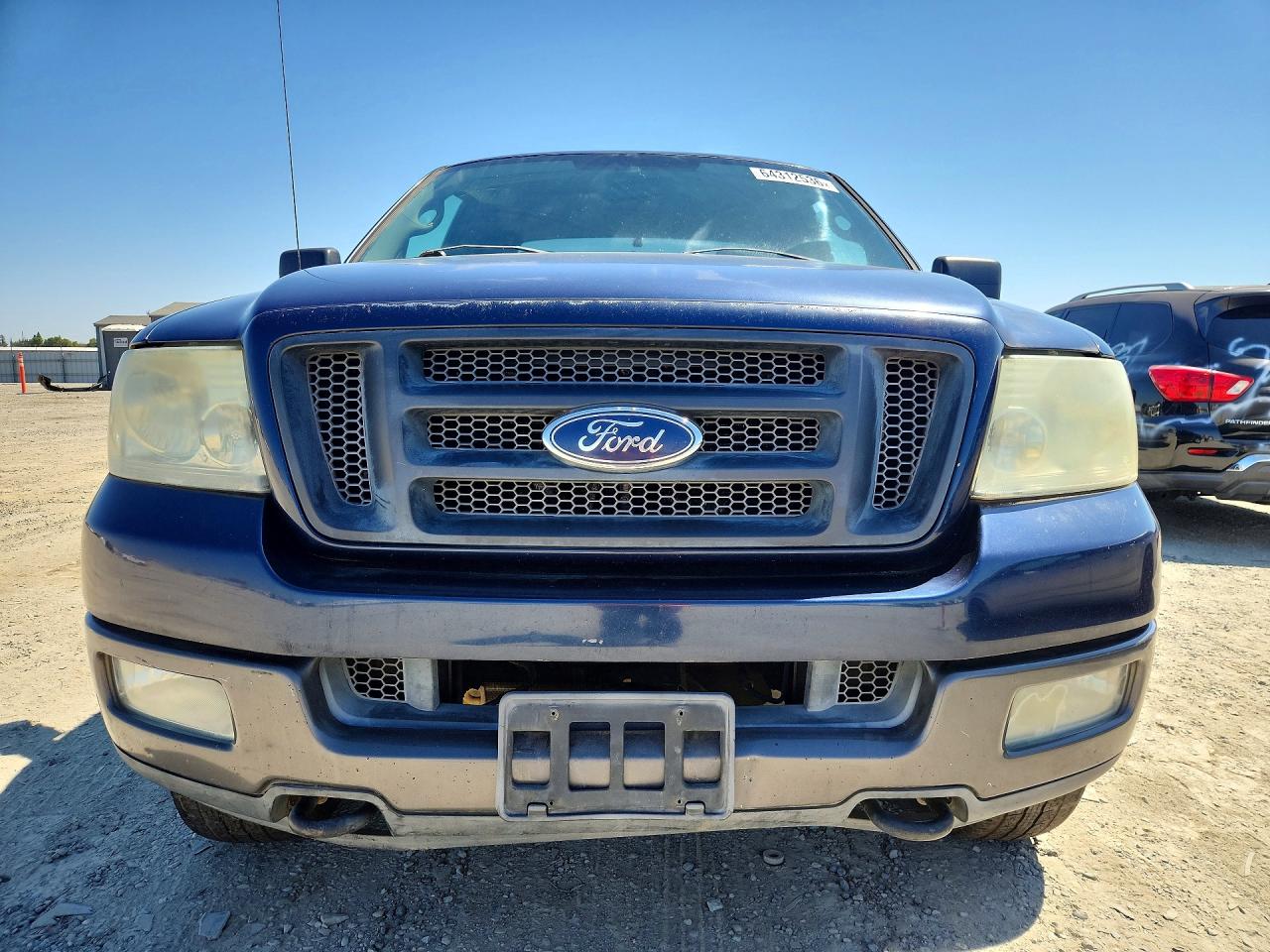 2004 Ford F150 Blue vin: 1FTPX14584NA65211