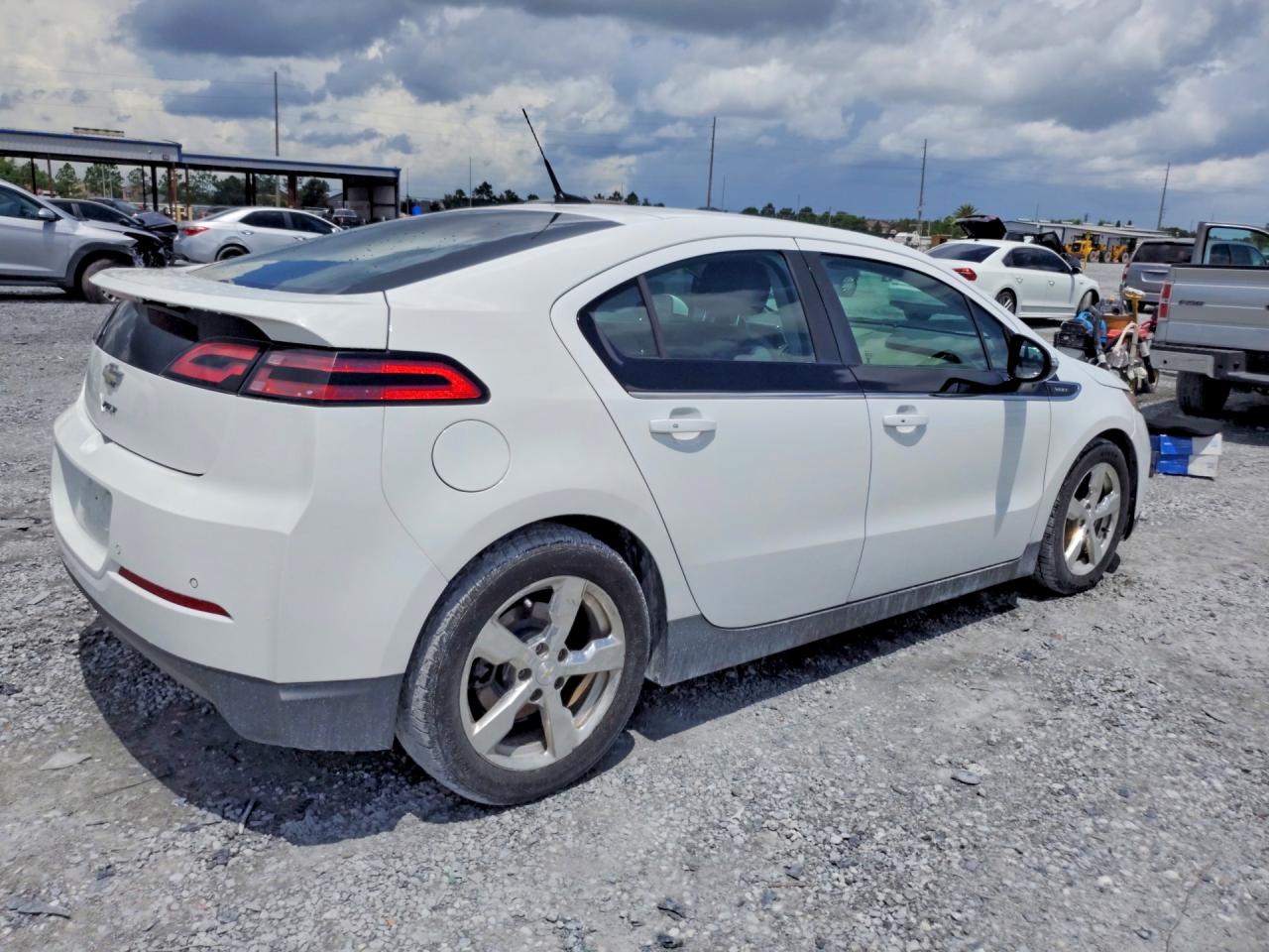 2014 Chevrolet Volt White vin: 1G1RF6E42EU139253