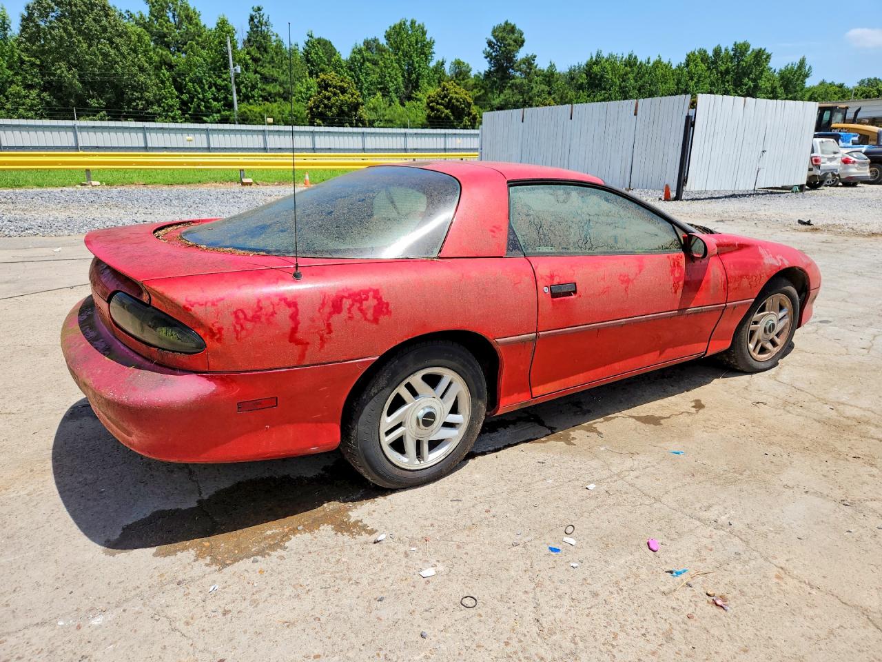 1995 Chevrolet Camaro Red vin: 2G1FP22S9S2104111