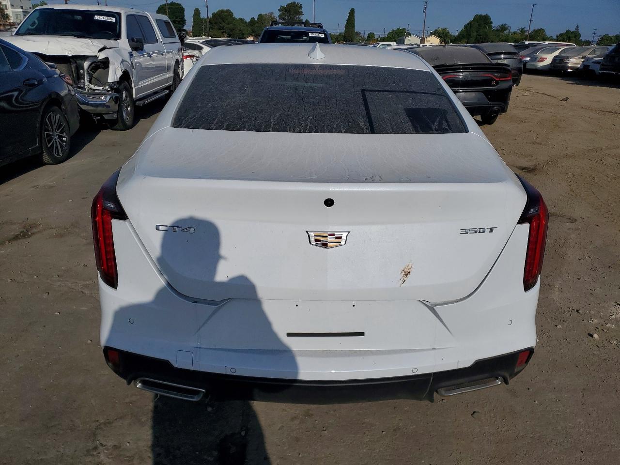 2026 Cadillac Ct4 Premium Luxury White vin: 1G6DB5RK5T0105542