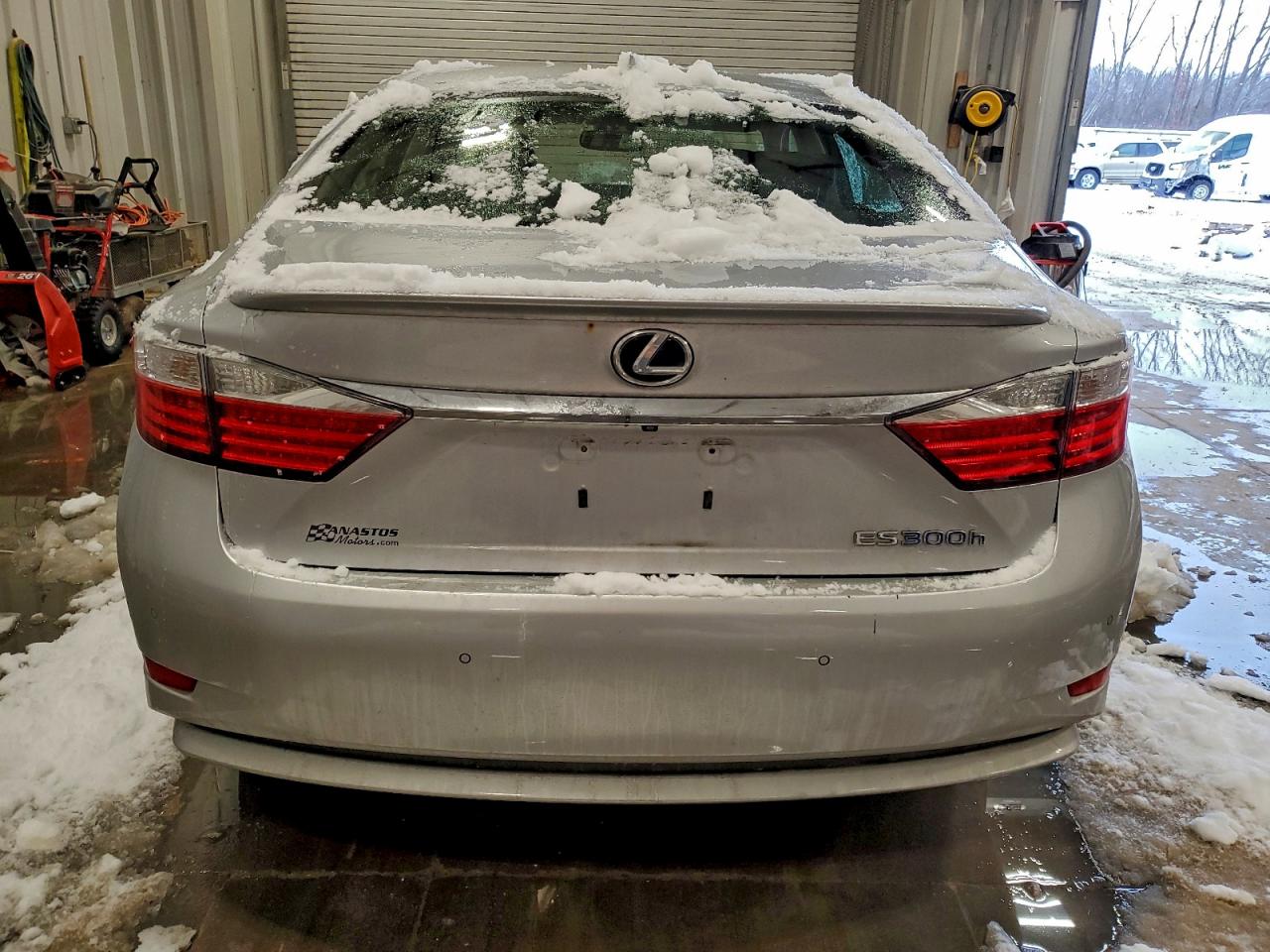 2014 Lexus Es 300h Silver vin: JTHBW1GG7E2045205