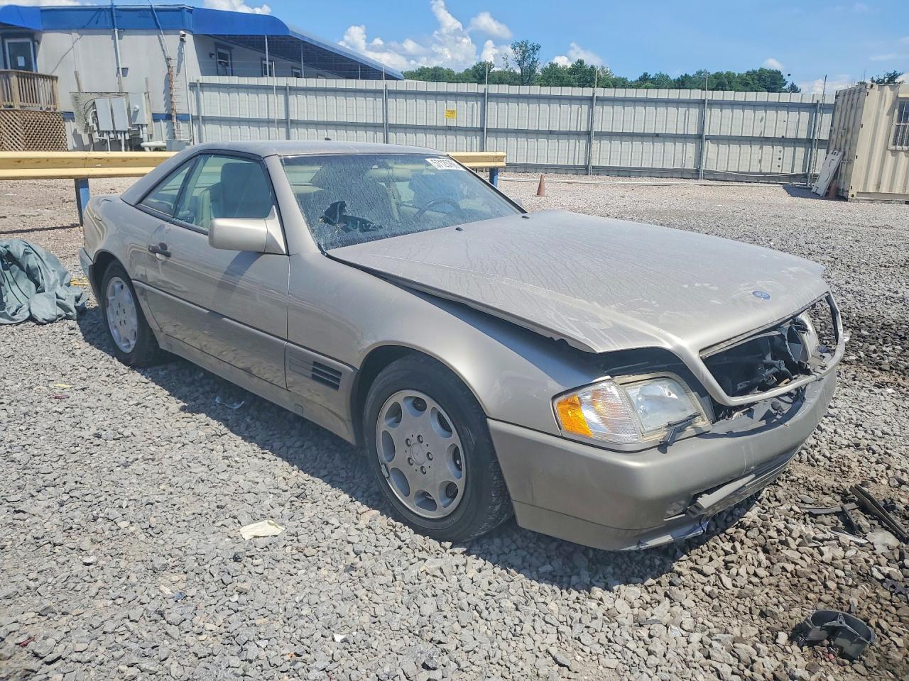 1995 Mercedes-benz Sl 320 Gold vin: WDBFA63E3SF124909