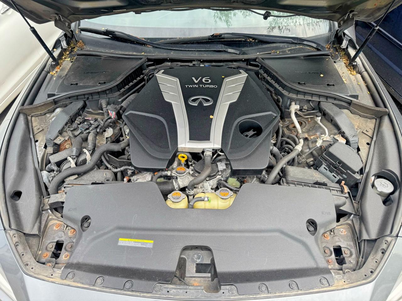 2018 Infiniti Q50 3.0t Luxe Gray vin: JN1EV7AR6JM611757