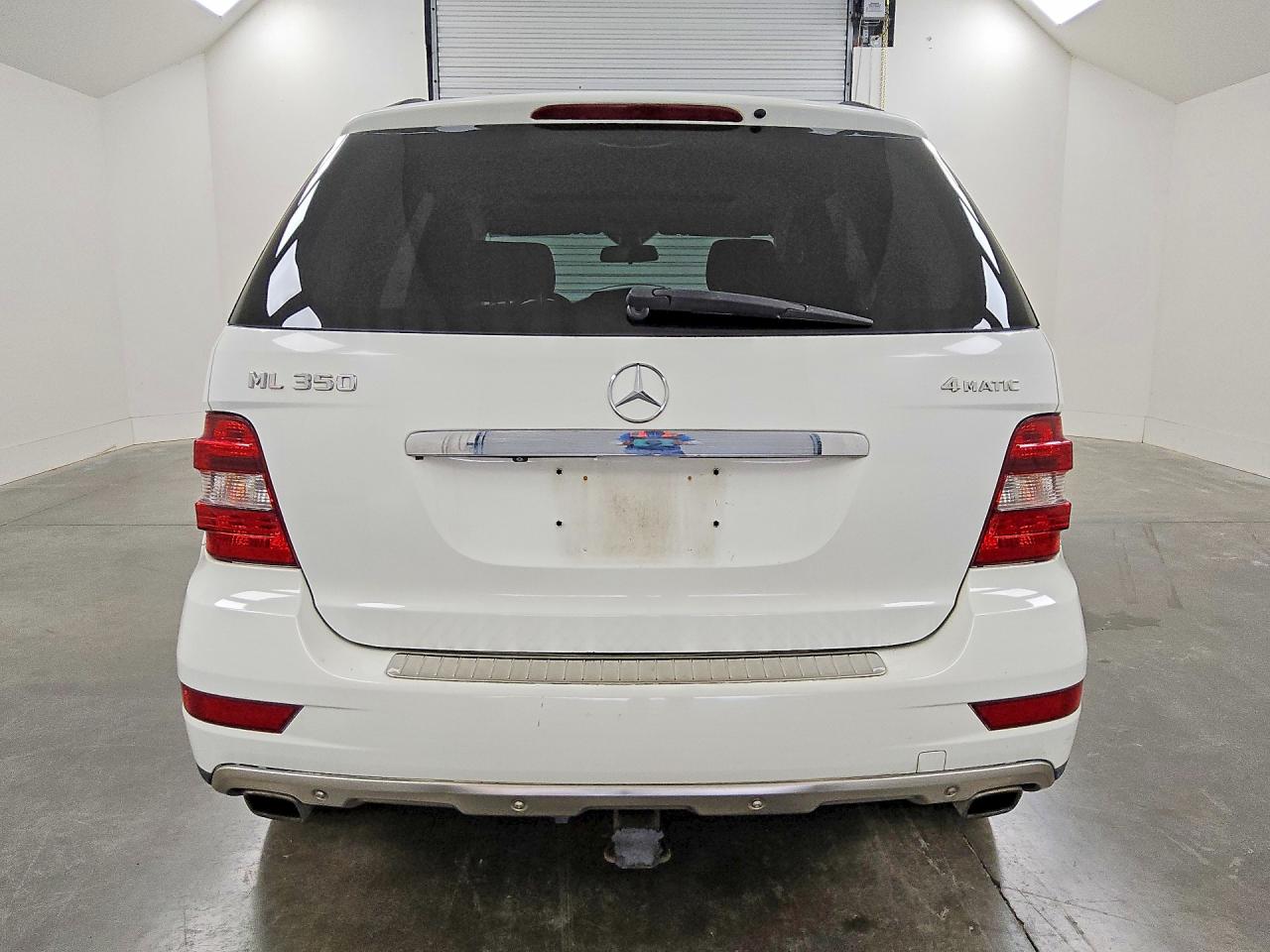 2009 Mercedes-benz Ml 350 White vin: 4JGBB86E99A515148