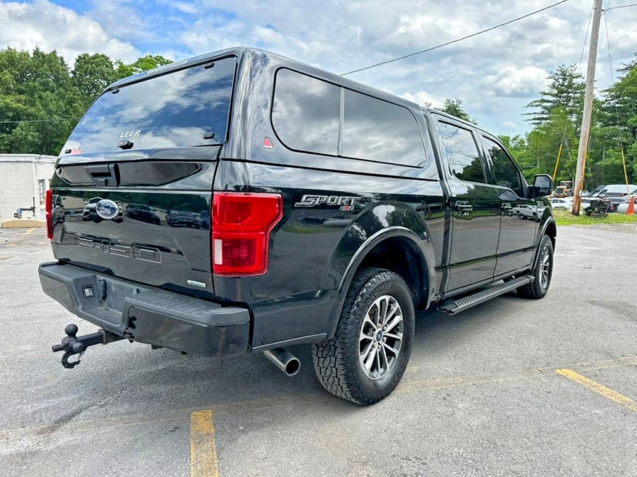 2020 Ford F150 Supercrew Black vin: 1FTEW1E42LFB47895