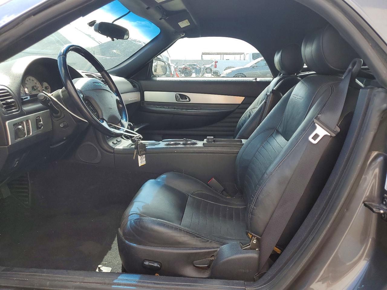 2003 Ford Thunderbird Серый vin: 1FAHP60A73Y112901