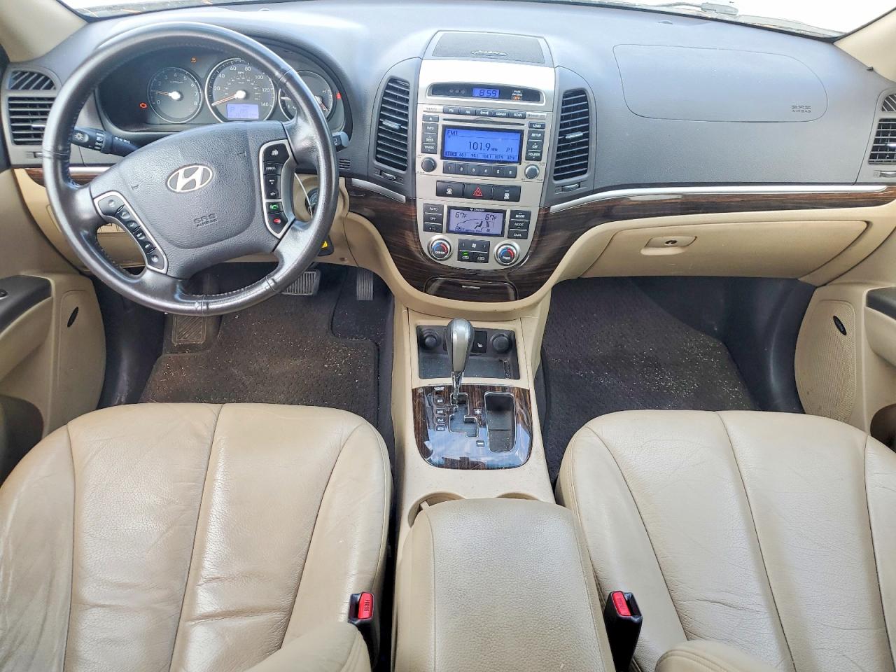 2011 Hyundai Santa Fe Limited Black vin: 5XYZK3AB9BG055188