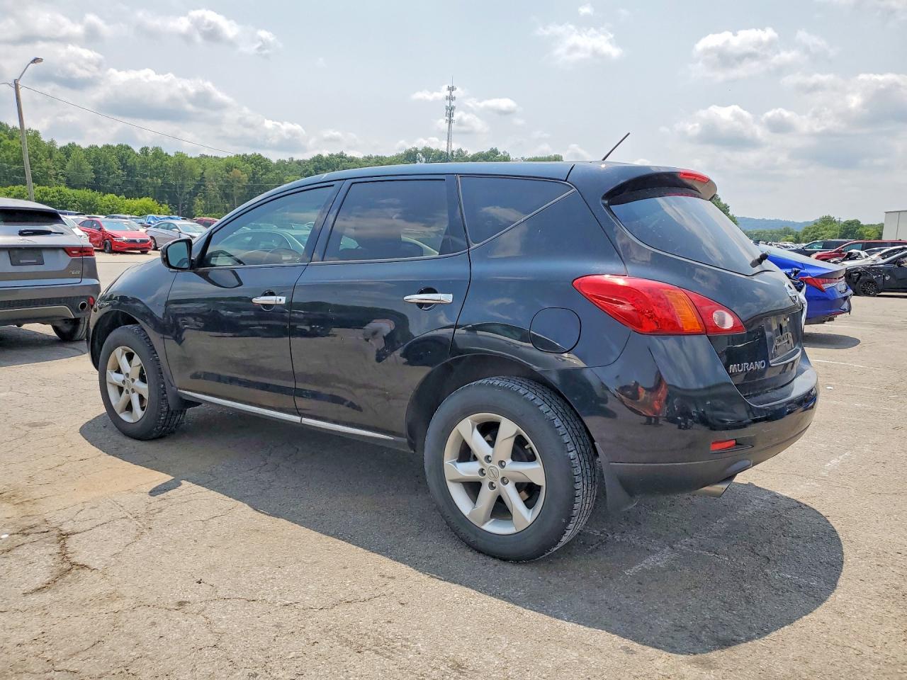 2010 Nissan Murano S Black vin: JN8AZ1MW4AW102998