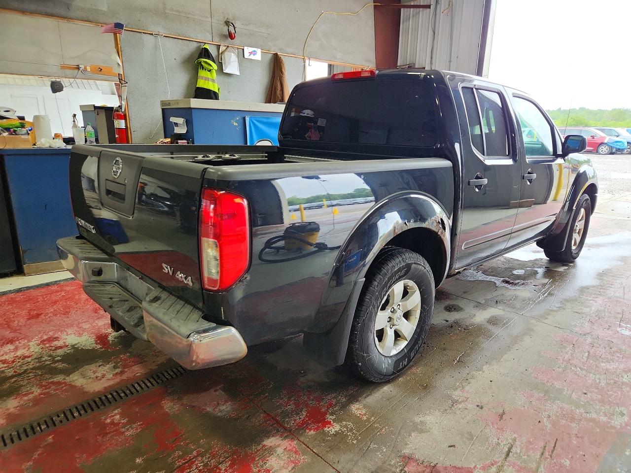 2011 Nissan Frontier S Black vin: 1N6AD0EV8BC419063
