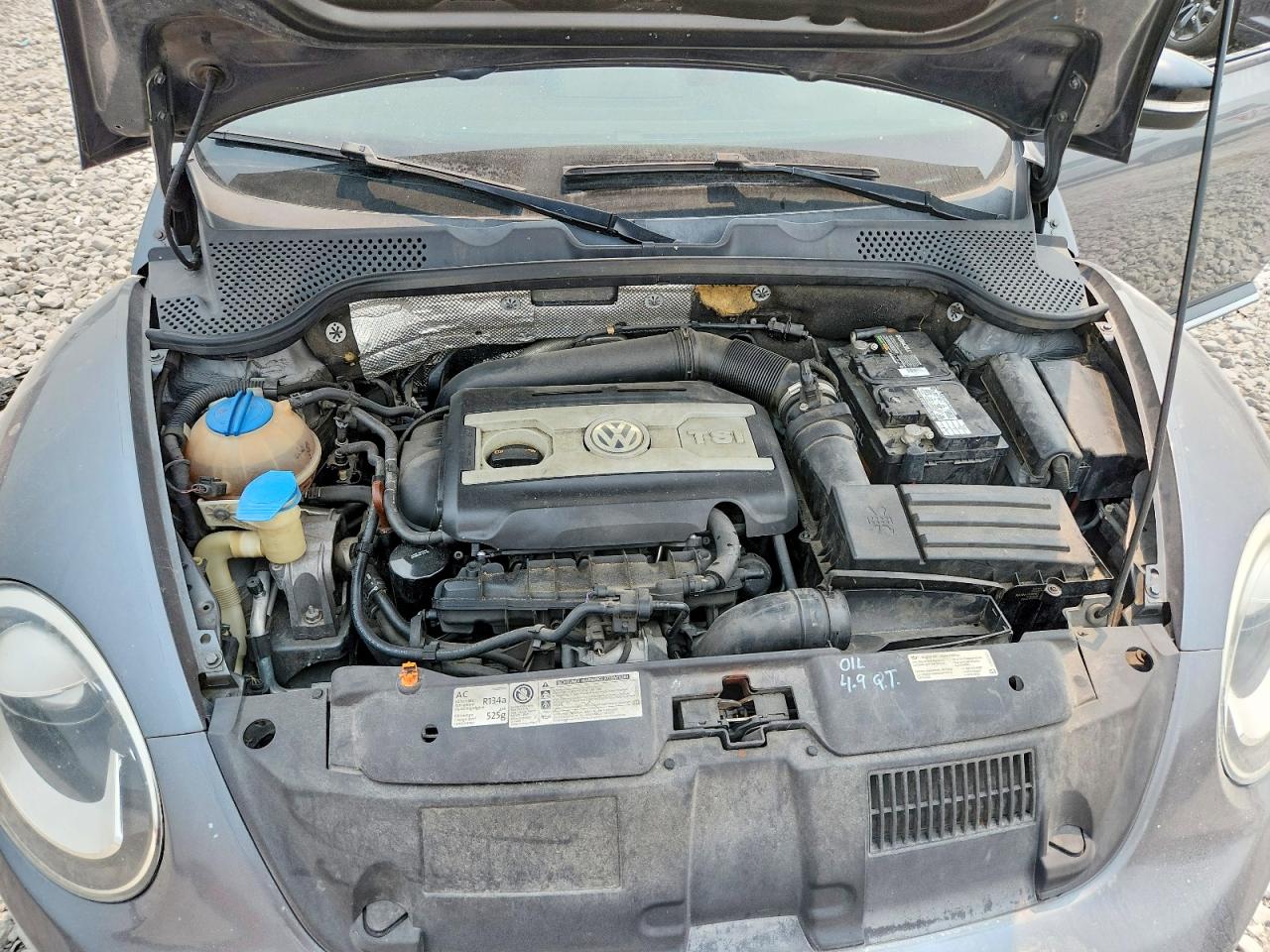 2012 Volkswagen Beetle Turbo Серый vin: 3VWV67AT7CM666051