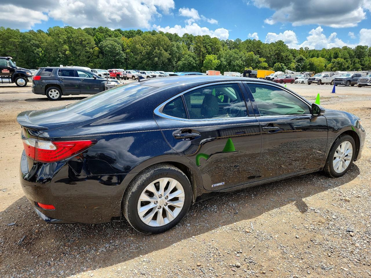 2013 Lexus Es 300h Black vin: JTHBW1GG3D2021496