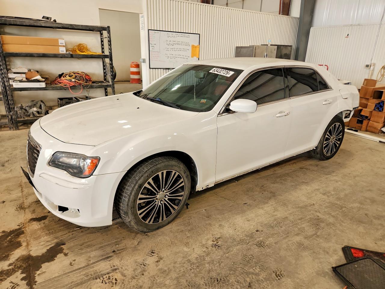 2013 Chrysler 300 S White vin: 2C3CCAGG9DH659598