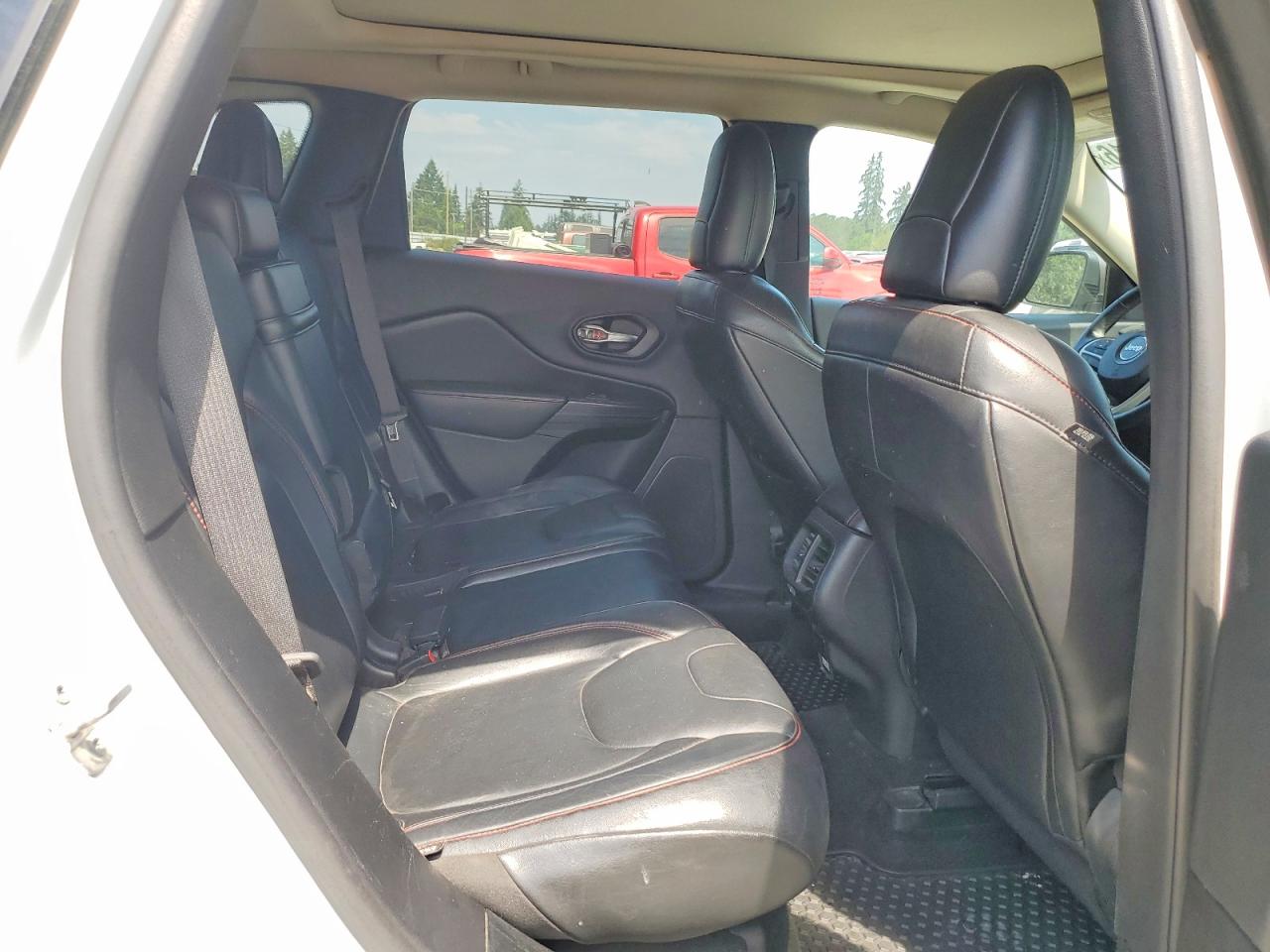 2014 Jeep Cherokee Trailhawk Белый vin: 1C4PJMBS9EW129084