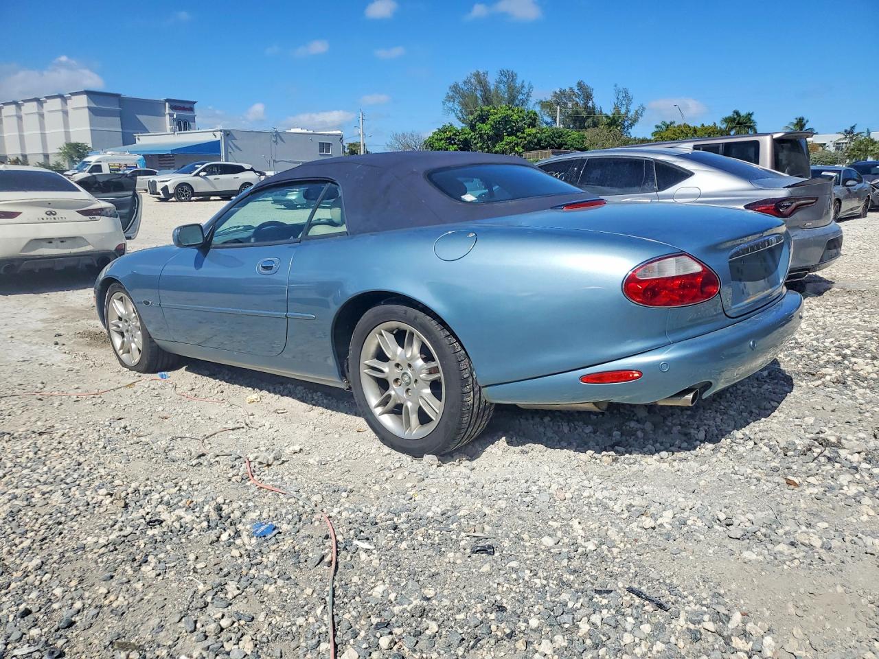 2002 Jaguar Xk8 Blue vin: SAJDA42C22NA25764