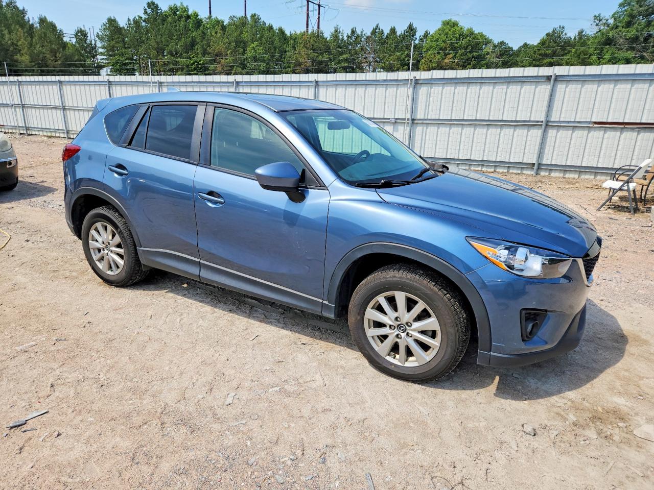 2014 Mazda Cx-5 Touring Blue vin: JM3KE4CY5E0424808