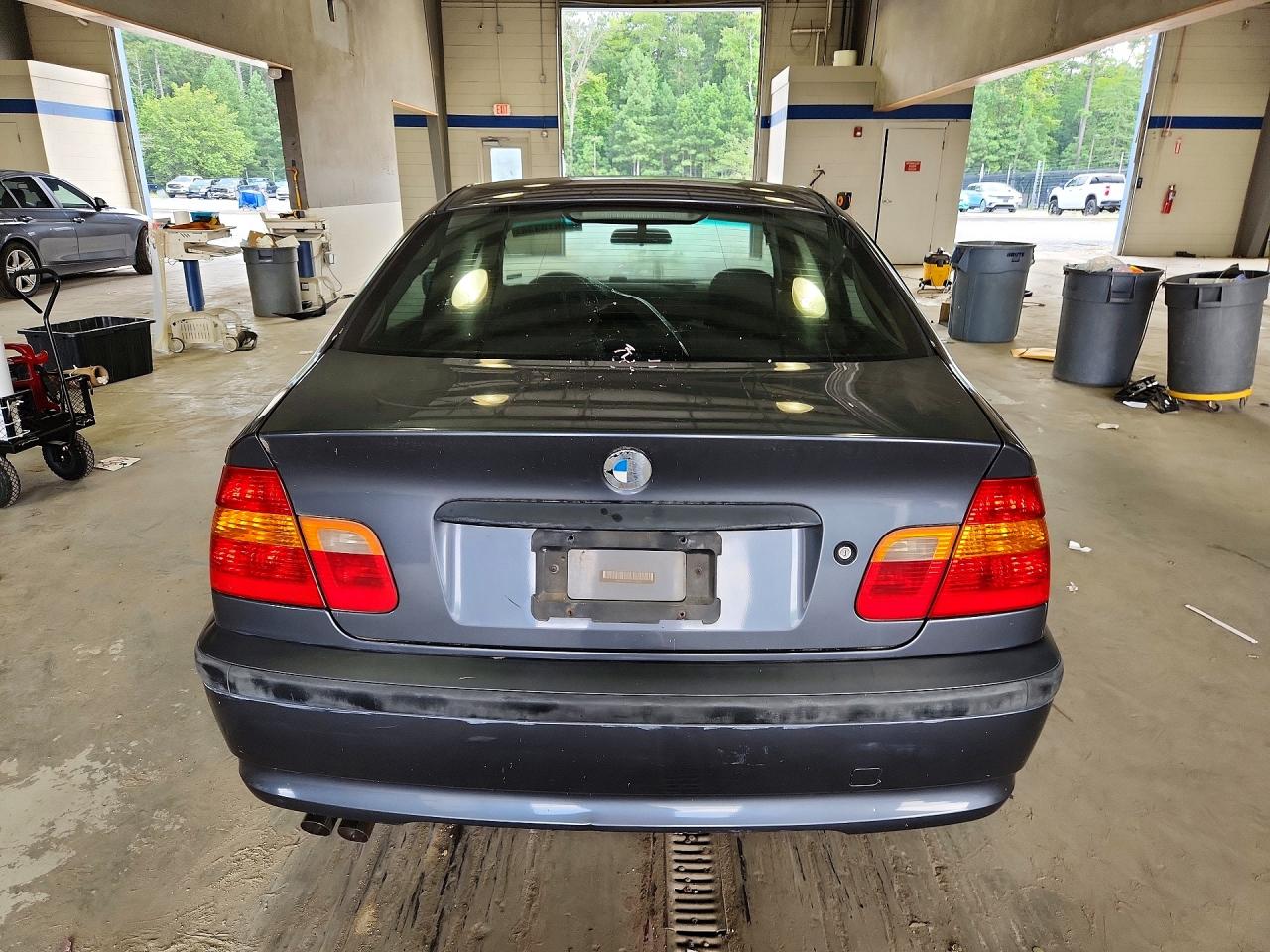 2002 Bmw 325 I Gray vin: WBAET37492NJ21457