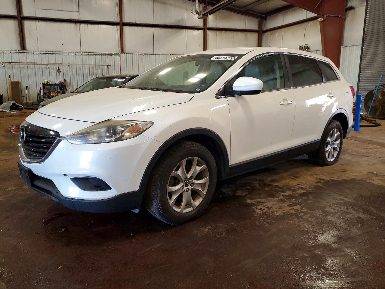2015 Mazda Cx-9 Touring White vin: JM3TB3CA8F0451433