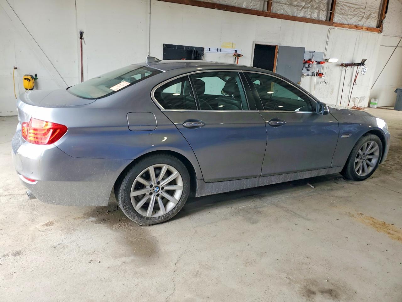 2015 Bmw 535 I Gray vin: WBA5B1C53FD919731