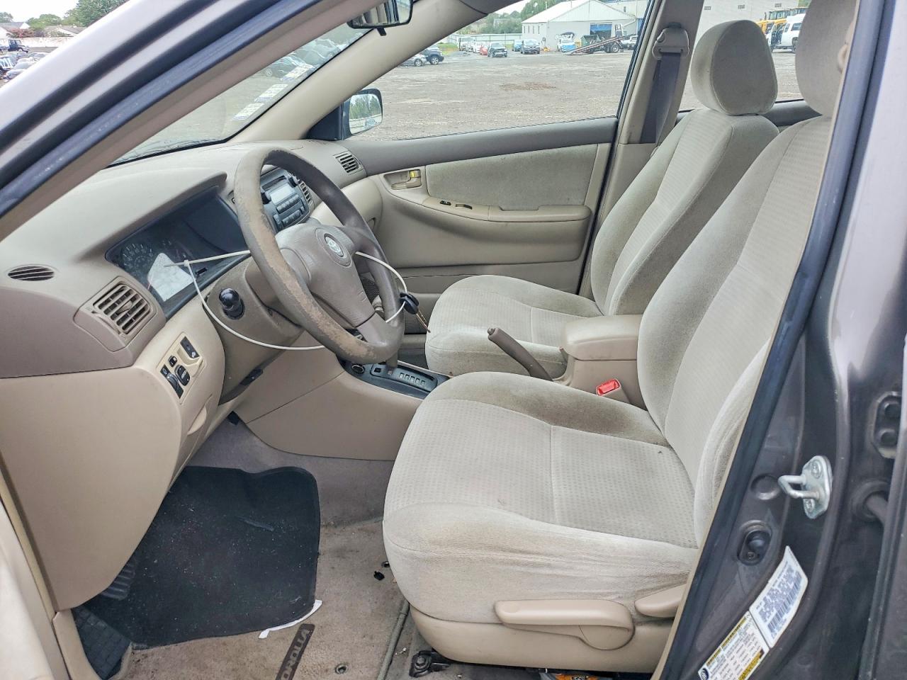 2006 Toyota Corolla Ce Gray vin: 1NXBR32E76Z697396