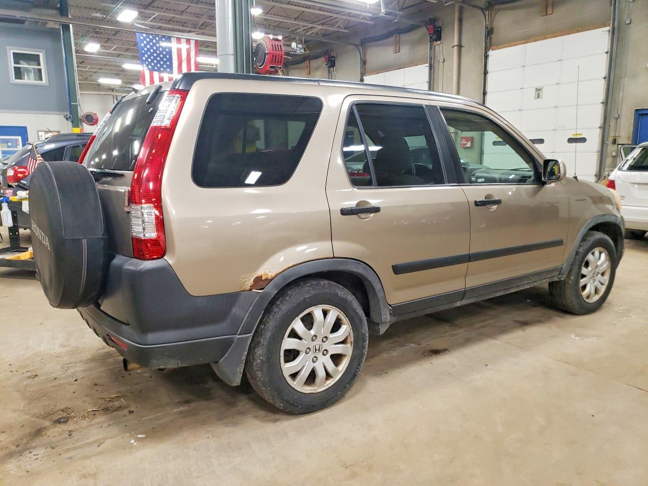 2005 Honda Cr-v Ex Tan vin: JHLRD78835C062788