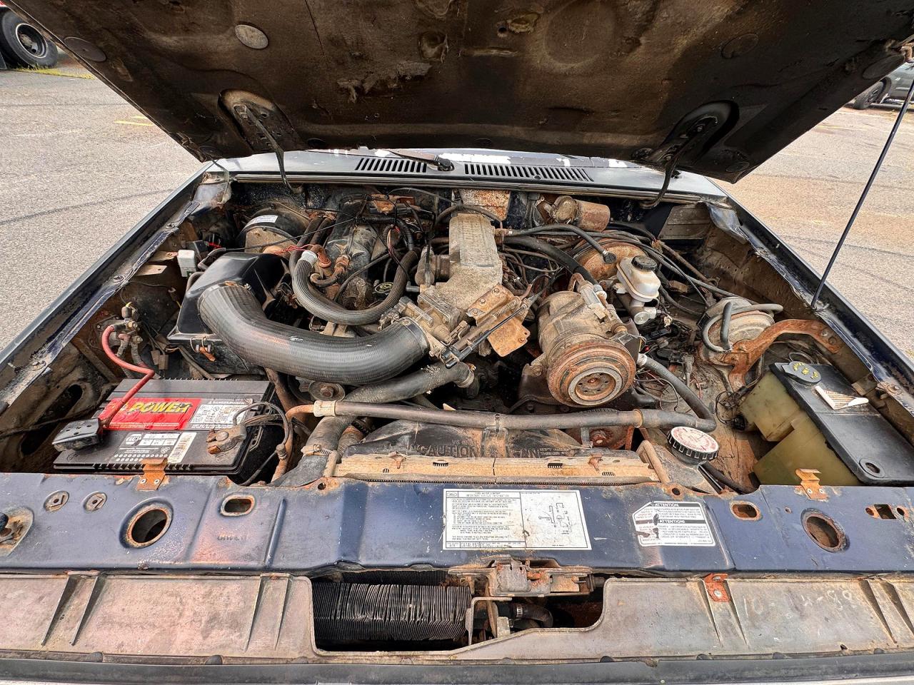 1988 Ford Bronco Ii Blue vin: 1FMCU14T7JU838491