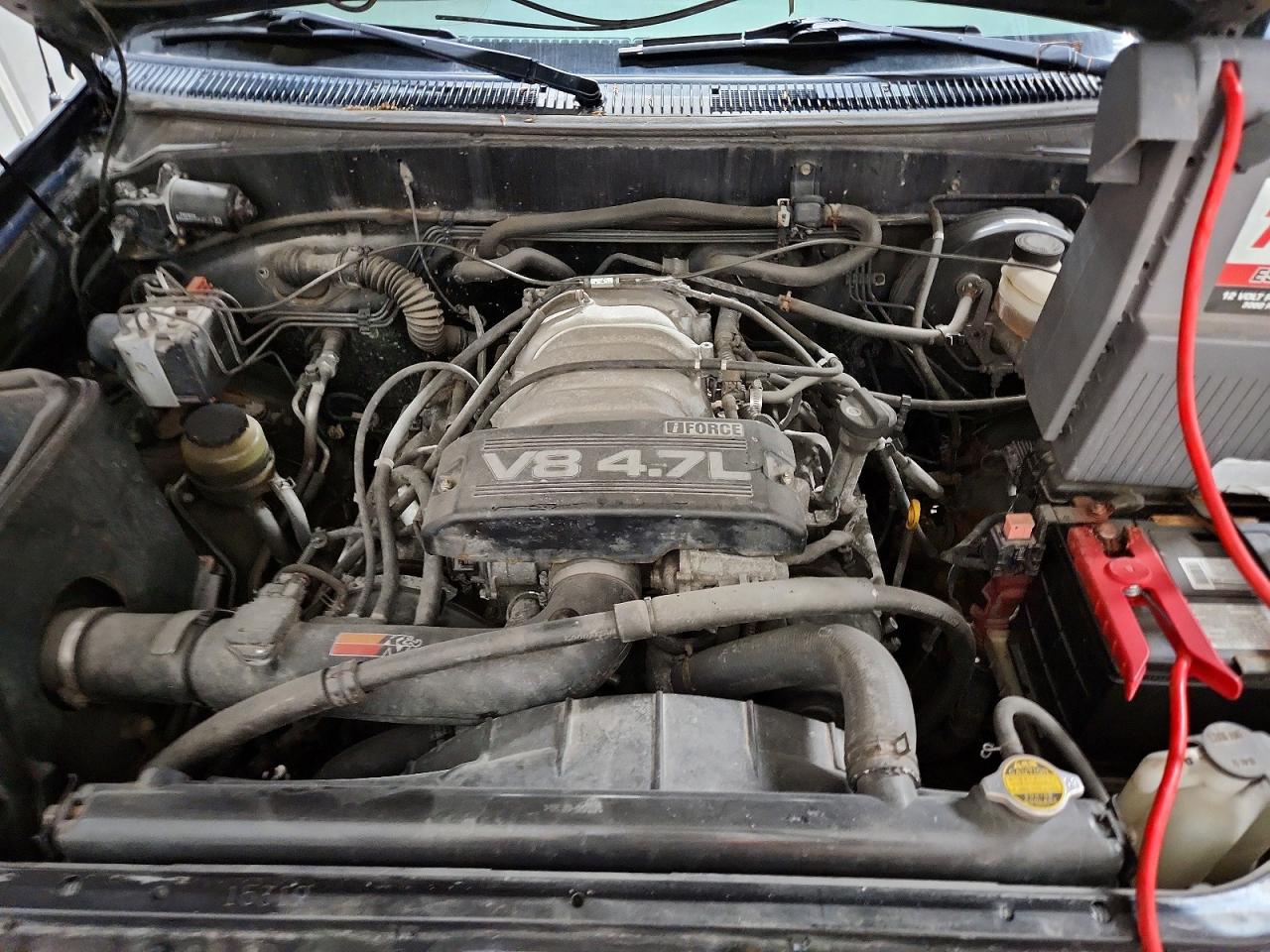 2002 Toyota Tundra Sr5 V8 Black vin: 5TBBT44132S289958