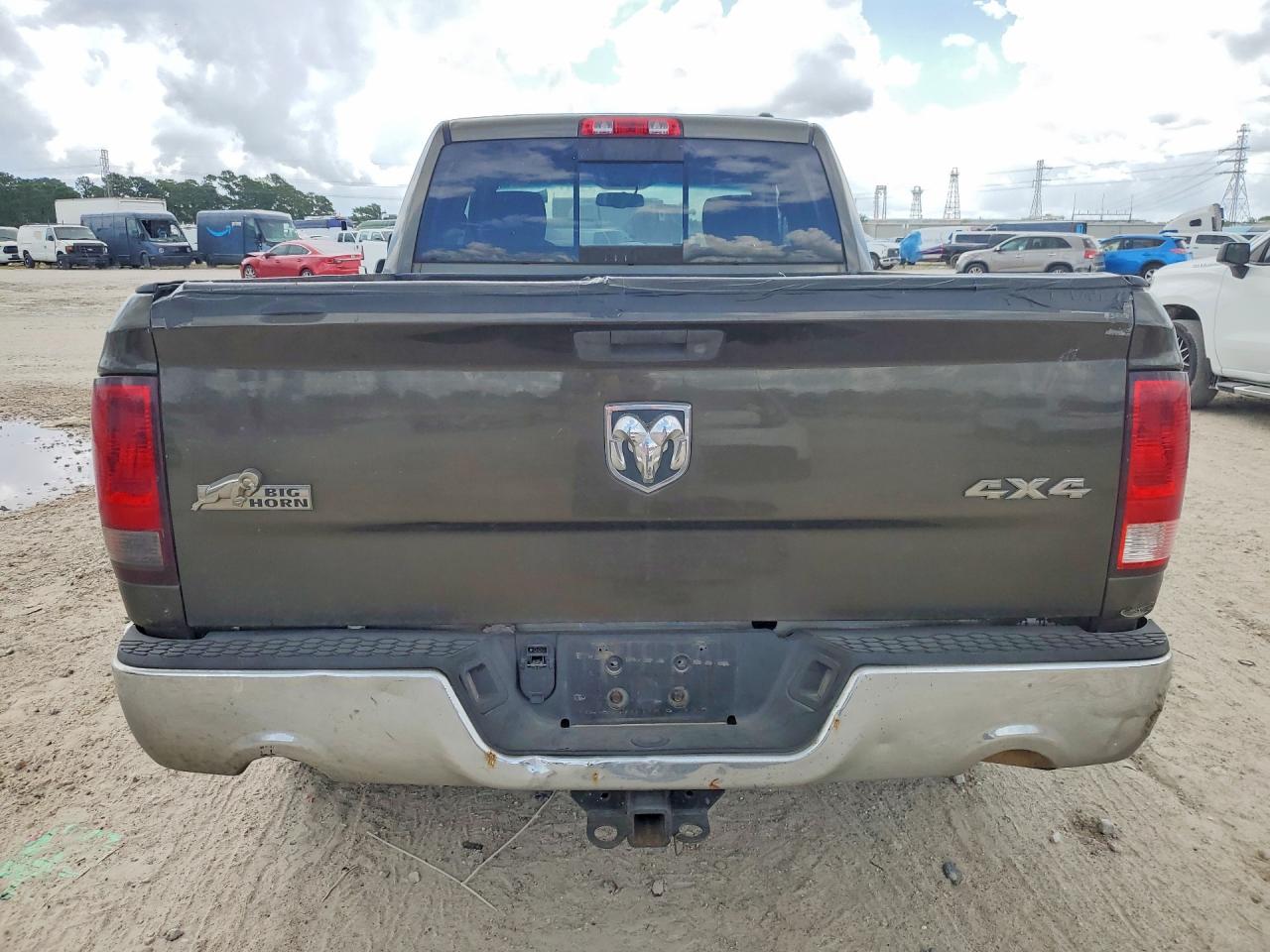 2012 Dodge Ram 1500 Slt Green vin: 1C6RD7GT2CS145805