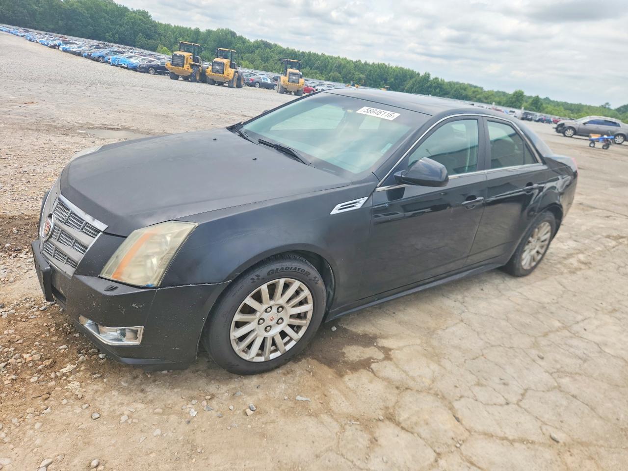 2010 Cadillac Cts Черный vin: 1G6DA5EG9A0127299