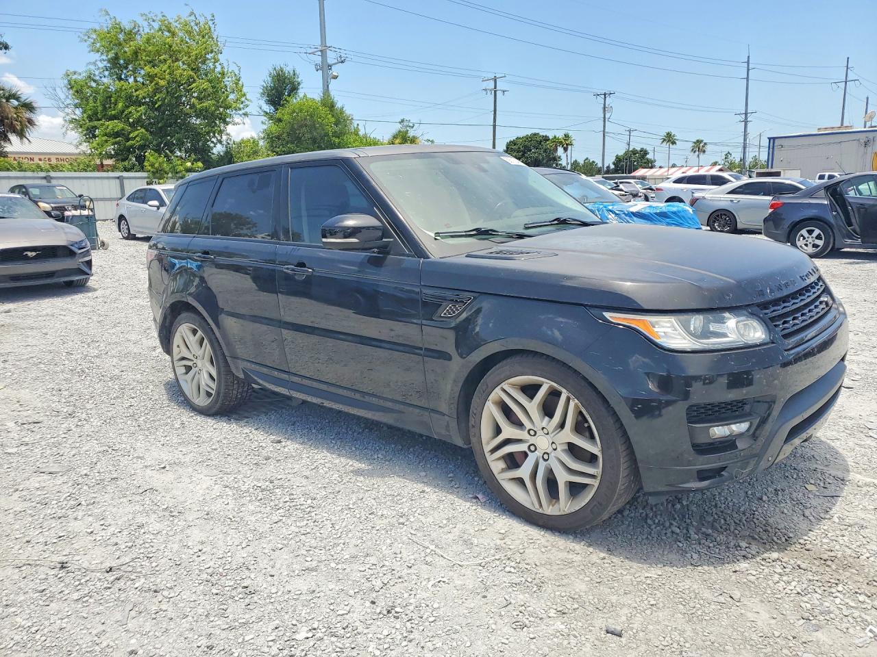 2014 Land Rover Range Rover Sport Autobiography Black vin: SALWV2TF9EA357534