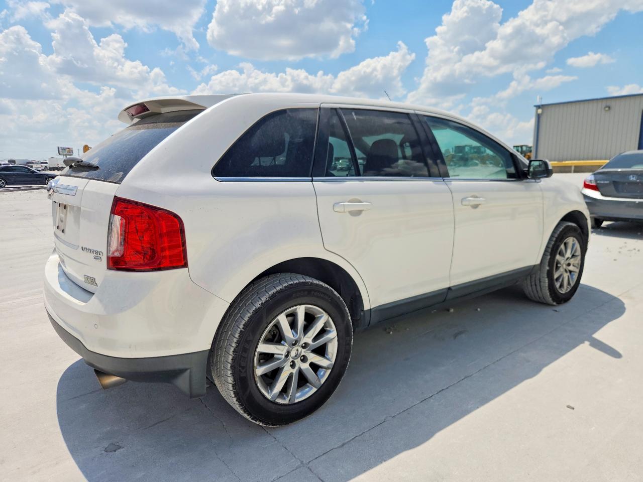 2011 Ford Edge Limited White vin: 2FMDK4KC6BBB18108