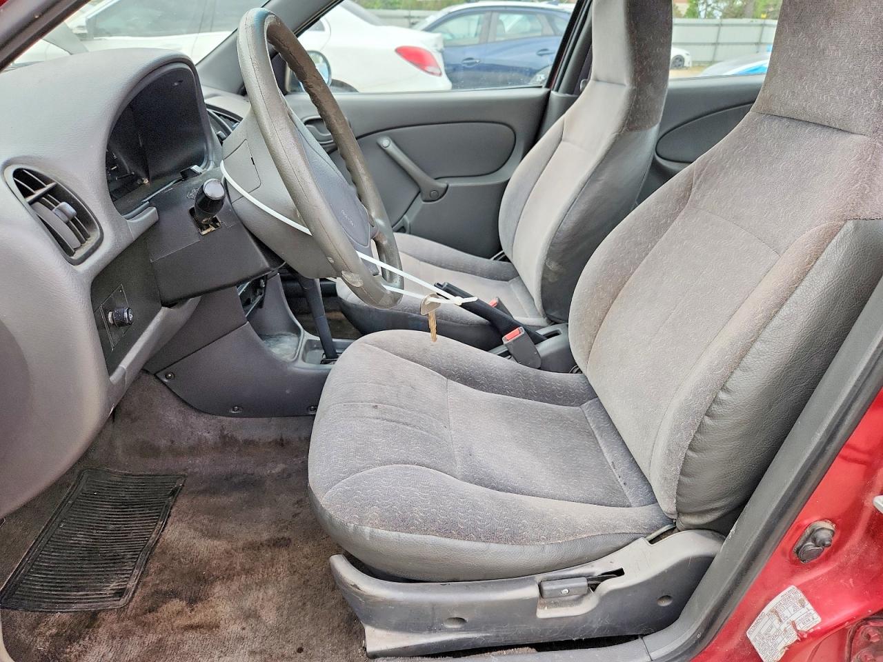 2000 Chevrolet Metro Lsi Бордовый vin: 2C1MR5224Y6721036