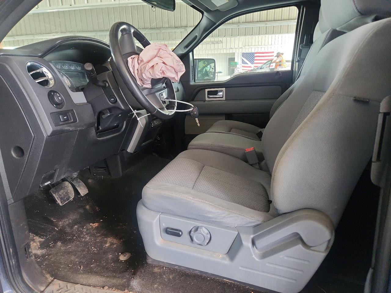 2011 Ford F150 Super Cab Blue vin: 1FTFX1EF7BFB35081