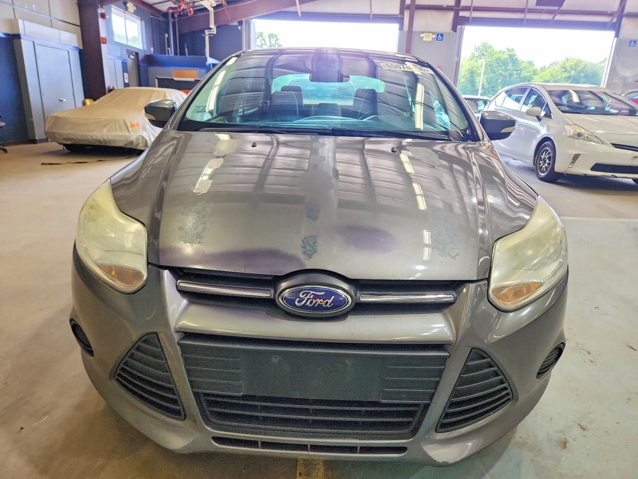 2014 Ford Focus Se Gray vin: 1FADP3F20EL454719