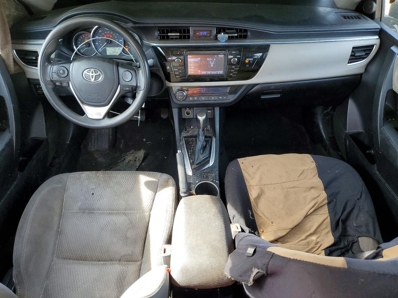 2014 Toyota Corolla Le Silver vin: 2T1BURHE4EC163278