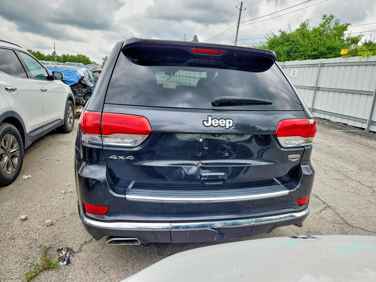 2014 Jeep Grand Cherokee Summit Black vin: 1C4RJFJT7EC527751